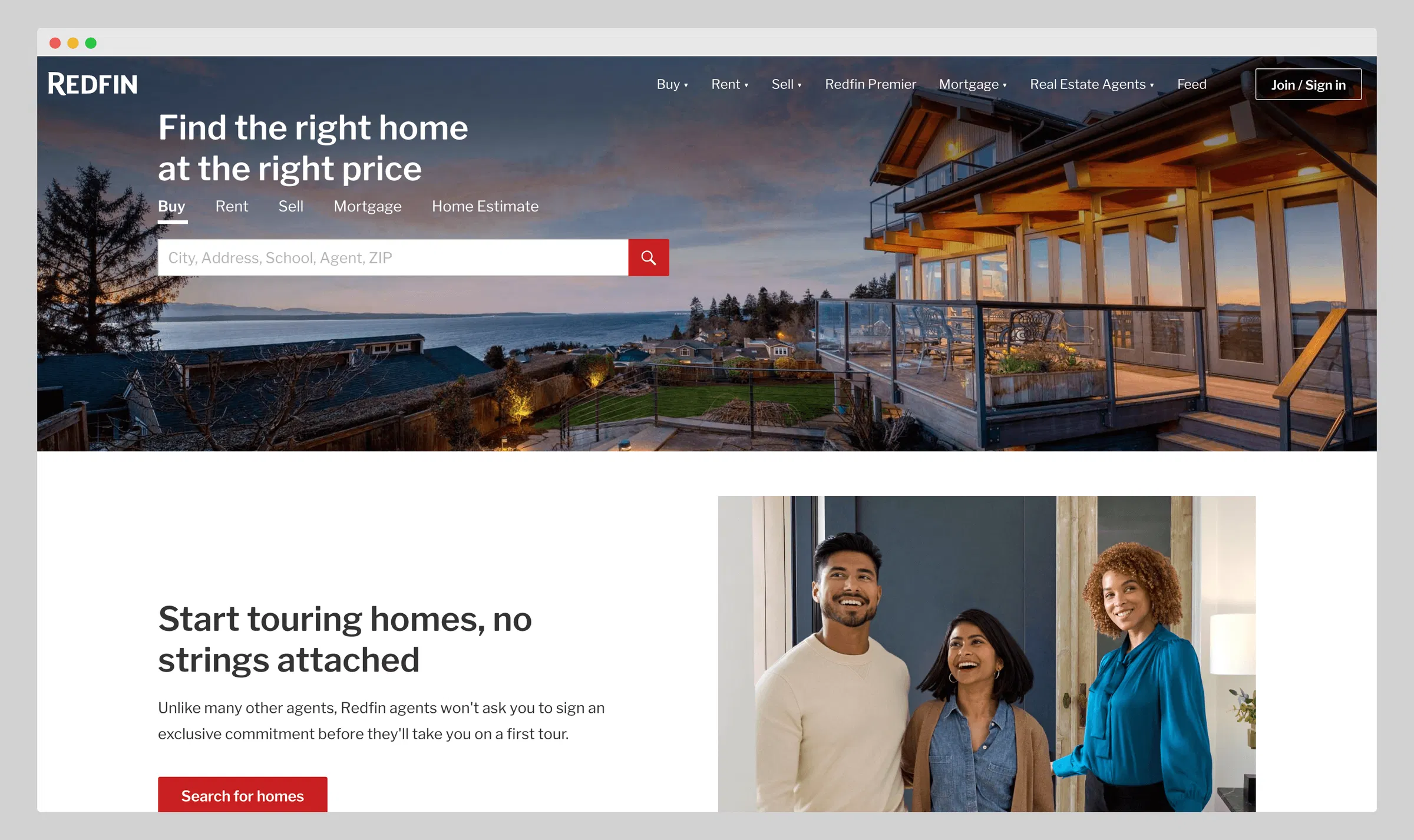 Premium Real Estate Platform developed by AllinClick
