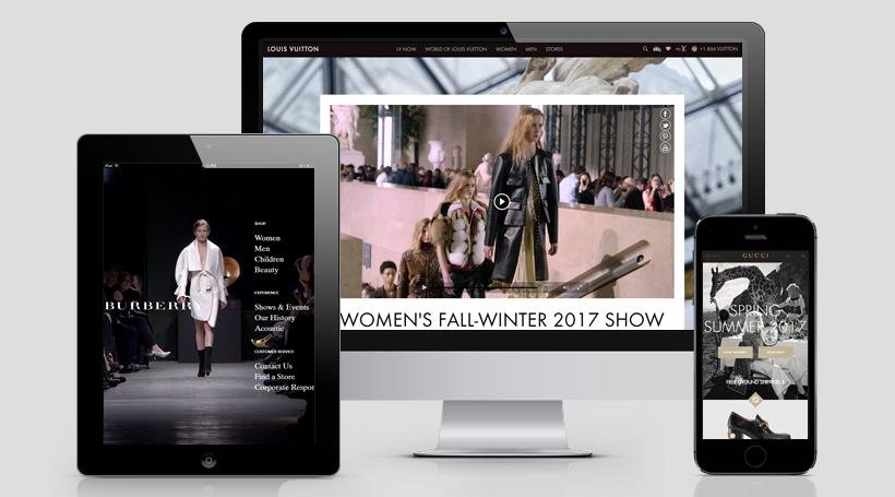 Luxury Fashion E-commerce website by AllinClick